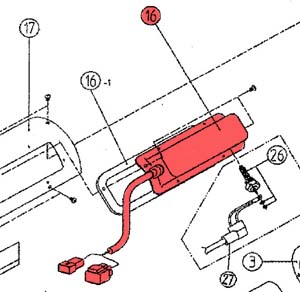 16) Plug cover assembly